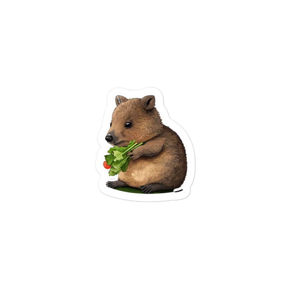 Quokka Bubble-free stickers
