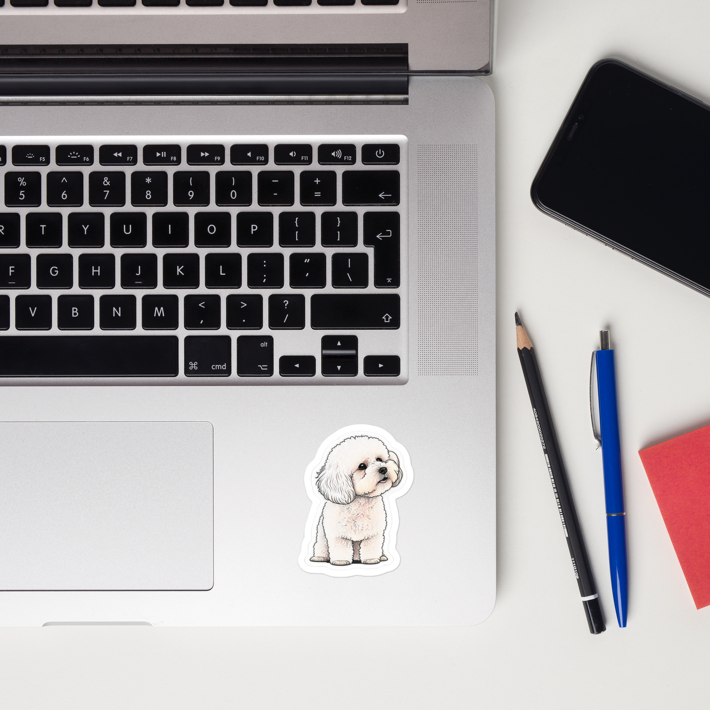 Bichon Frise Bubble-free stickers