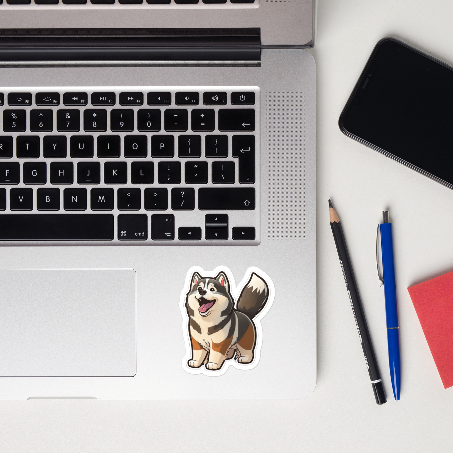 Alaskan Malamute Bubble-free stickers