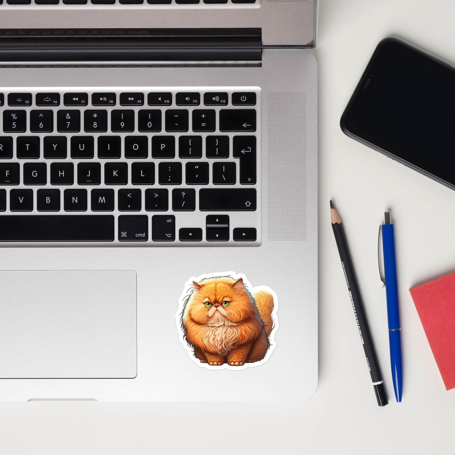 Persian Cat Bubble-free stickers