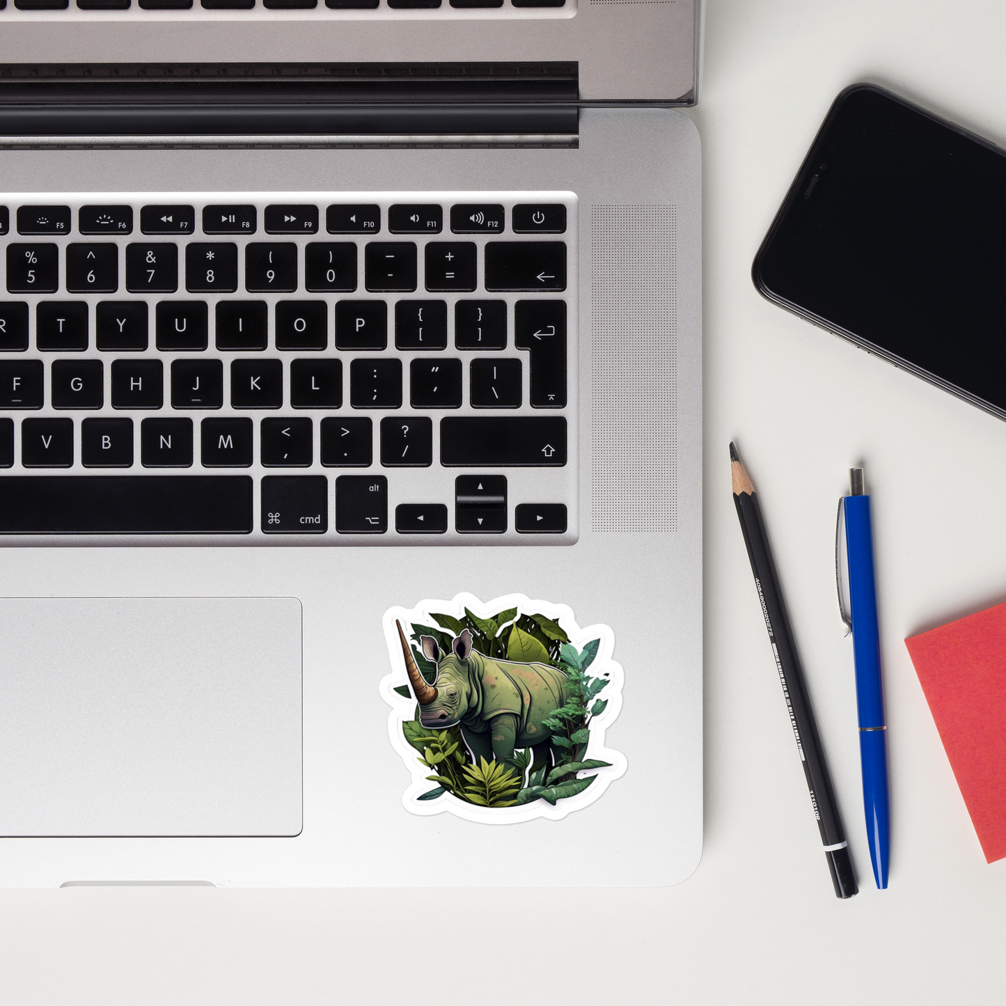 Rhino Bubble-free stickers