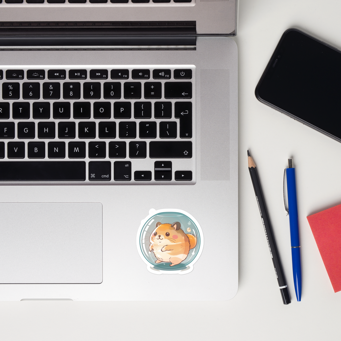 Hamster Ball Bubble-free stickers