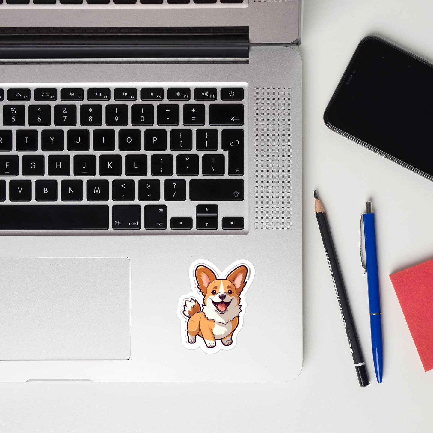 Pembroke Welsh Corgi Bubble-free stickers
