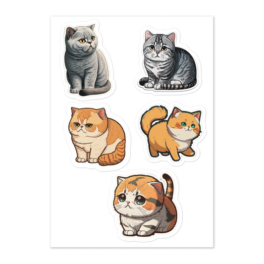 Cat 2 sticker sheet
