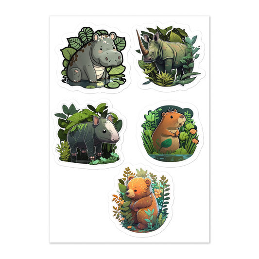 Wildlife 3 Sticker sheet