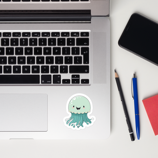 Jellyfish Bubble-free stickers