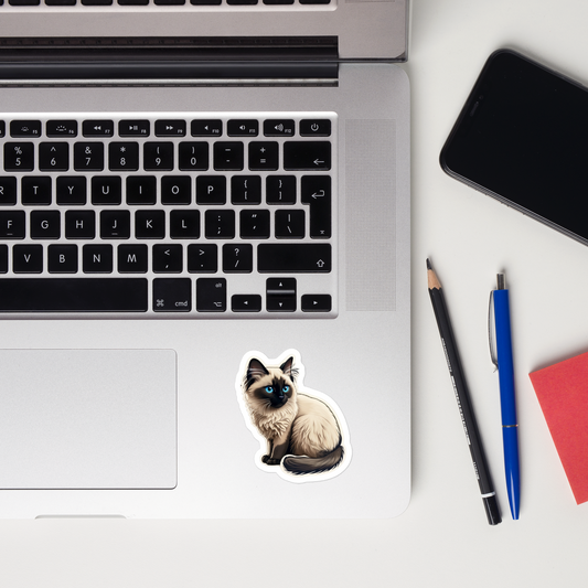 Balinese Cat Bubble-free stickers